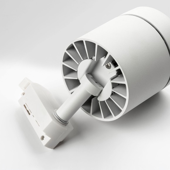 Однофазный двужильный светодиодный трековый светильник Lightstar 301262 Canno 3000К 960Лм CRI80+ 30° 15Вт Однофазный двужильный светодиодный трековый светильник Lightstar 301262 Canno 3000К 960Лм CRI80+ 30° 15Вт