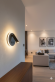 LSP-8235 Lussole COZY Черное настенное бра с белым акриловым плафоном, LED 2 x 5 Вт, 3000 К, 450 Лм, выключатель, IP20, подключение 220 В