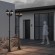 Уличный наземный светильник Maytoni O003FL-03B Abbey Road IP44 под лампы 3xE27 60W