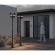 Уличный наземный светильник Maytoni O003FL-03B Abbey Road IP44 под лампы 3xE27 60W