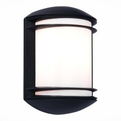 SL076.401.01 Светильник уличный настенный ST-Luce Черный/Белый E27 1*60W AGIO SL076.401.01 Светильник уличный настенный ST-Luce Черный/Белый E27 1*60W AGIO