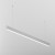 Maytoni Technical LL312038 Подвесной линейный LED-светильник длиной 1.5 м, SMD 2835, 30Вт, 3000К, 2250Лм, CRI90, 120°, 220V, IP33, белый алюминий, рассеиватель белый матовый, 1500x35x35 мм, комплектация: профиль, рассеиватель, лента, тросы 2м, блок питани