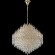 Crystal Lux HEDONIST SP16 3890/316 Большая подвесная хрустальная декоративная люстра, макс. высота 235см, диаметр 60см, металл цвета золото, хрусталь, лампы E14 16x40W IP20 220В