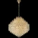 Crystal Lux HEDONIST SP16 3890/316 Большая подвесная хрустальная декоративная люстра, макс. высота 235см, диаметр 60см, металл цвета золото, хрусталь, лампы E14 16x40W IP20 220В