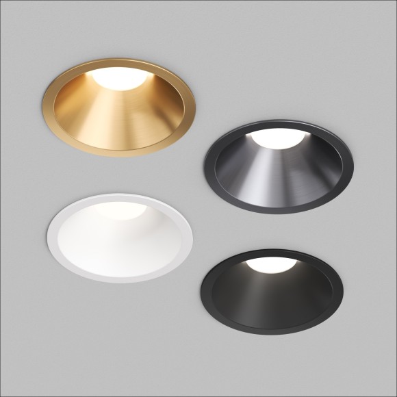 Встраиваемый светодиодный светильник Denkirs SHINE GLOW DK2431-BK 15Вт 3000/4000K IP20 черный матовый Встраиваемый светодиодный светильник Denkirs SHINE GLOW DK2431-BK 15Вт 3000/4000K IP20 черный матовый