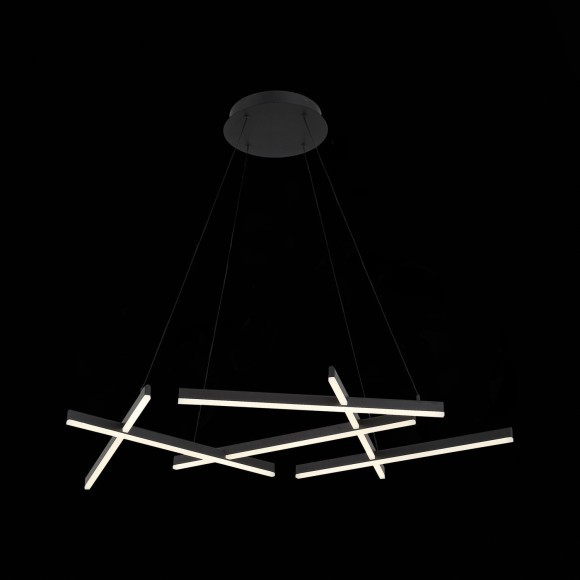 SL394.413.06 Люстра подвесная ST-Luce Черный/Белый LED 6*13W 4000K BASONI SL394.413.06 Люстра подвесная ST-Luce Черный/Белый LED 6*13W 4000K BASONI