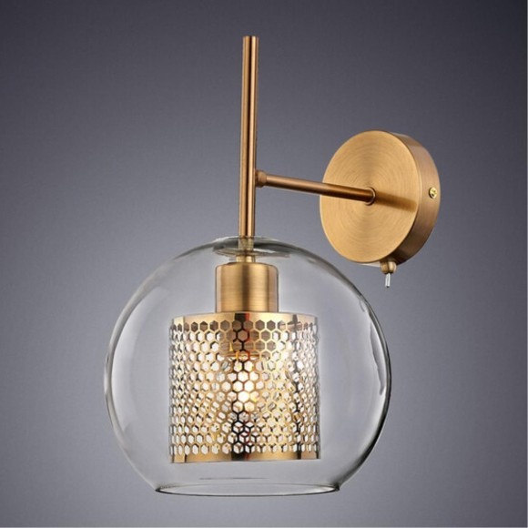 Бра с выключателем Manchester A7620AP-1AB Бра с выключателем Manchester A7620AP-1AB