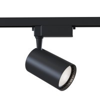 Однофазный двужильный светодиодный трековый светильник Maytoni Unity TR003-1-15W4K-S-B Vuoro 4000К 1600Лм CRI90+ 24° 15Вт