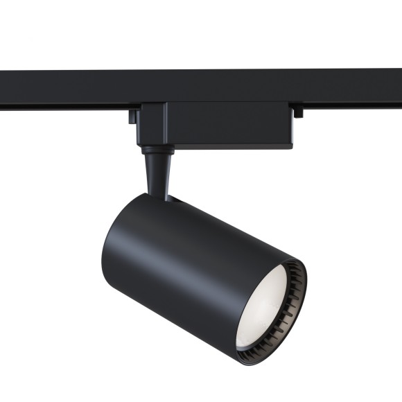Однофазный двужильный светодиодный трековый светильник Maytoni Unity TR003-1-15W4K-S-B Vuoro 4000К 1600Лм CRI90+ 24° 15Вт