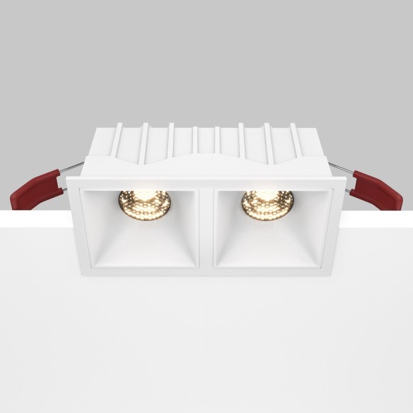 Встраиваемый светильник Maytoni DL043-02-10W3K-D-SQ-W Alfa LED светодиодный LED 20W