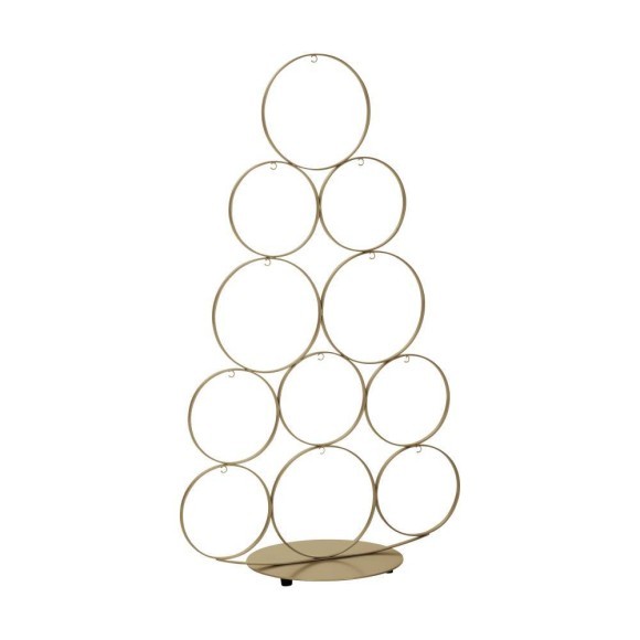 427394 BALLYMENA Рождественское украшение ель золотистая металл D200