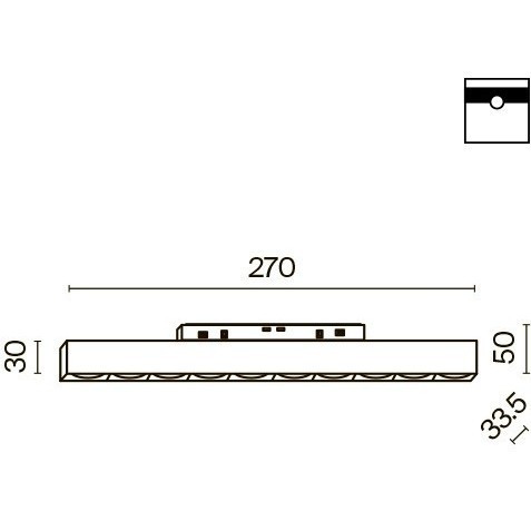 TR076-2-20W4K-W Трековый магнитный светодиодный светильник Maytoni Gravity CRI90+ 4000К 1140Лм 30° 20Вт