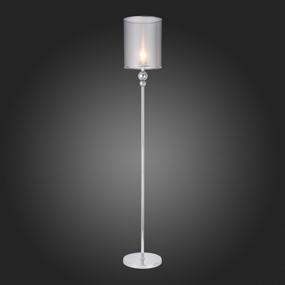 SLE107105-01 Светильник напольный Хром/Серебристый E14 1*60W (из 2-х коробок) PAZIONE SLE107105-01 Светильник напольный Хром/Серебристый E14 1*60W (из 2-х коробок) PAZIONE