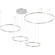 4005/11/04PL+CB Stilfort Planetary (Планетари) Никелевая подвесная люстра LED