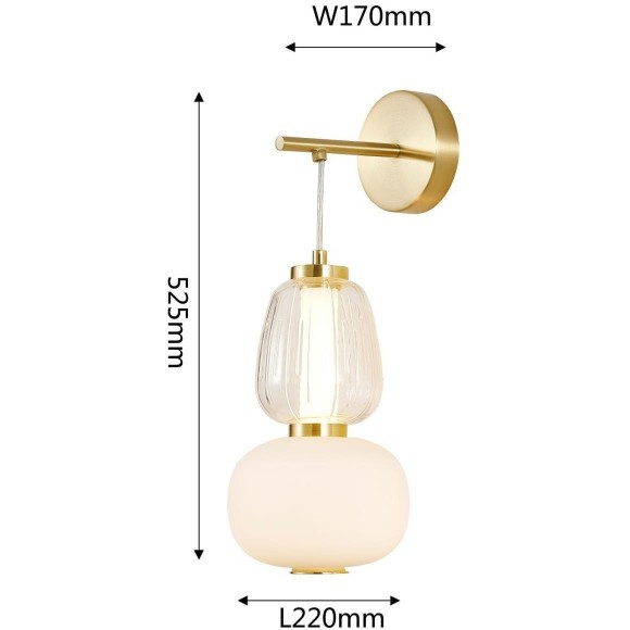 Бра Bella 4057-1W