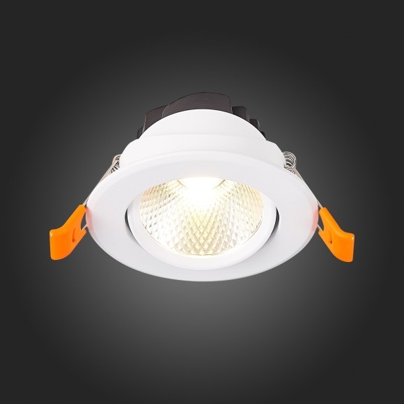 ST211.538.08.36 Св-к встр. Белый LED 1*8W 3000K 640Lm Ra80 36° IP20 D86xH50 220-240V Встраиваемые светильники ST211.538.08.36 Св-к встр. Белый LED 1*8W 3000K 640Lm Ra80 36° IP20 D86xH50 220-240V Встраиваемые светильники