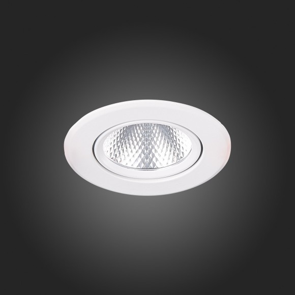 ST211.538.08.36 Св-к встр. Белый LED 1*8W 3000K 640Lm Ra80 36° IP20 D86xH50 220-240V Встраиваемые светильники ST211.538.08.36 Св-к встр. Белый LED 1*8W 3000K 640Lm Ra80 36° IP20 D86xH50 220-240V Встраиваемые светильники