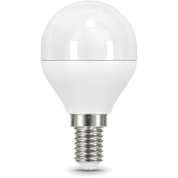 105101107 Лампа Gauss LED Шар E14 6.5W 520lm 3000K 1/10/50