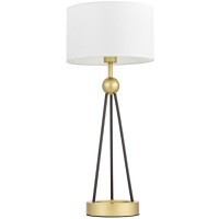 Интерьерная настольная лампа Belforte LDT 5527 GD+WT