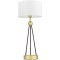 Интерьерная настольная лампа Belforte LDT 5527 GD+WT