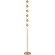 SL6610.205.12 Светильник напольный ST-Luce золотистый/белый LED 1*24W 4000K MONRO