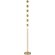 SL6610.205.12 Светильник напольный ST-Luce золотистый/белый LED 1*24W 4000K MONRO