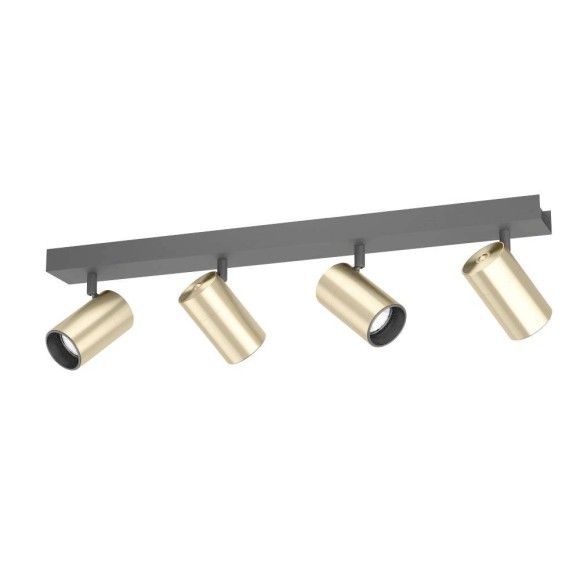 390085 CUMARIBO Спот 4xGU10 18Вт металл латунь