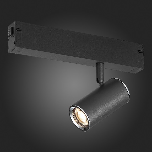 ST504.406.01 Светильник магнитный трековый черный GU10 1*50W SKYLINE 220 ST504.406.01 Светильник магнитный трековый черный GU10 1*50W SKYLINE 220