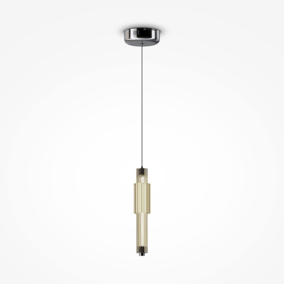 Подвесной светильник цилиндр Maytoni MOD308PL-L9CG3K Verticale светодиодный LED 8W