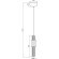 Подвесной светильник цилиндр Maytoni MOD308PL-L9CG3K Verticale светодиодный LED 8W