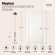Подвесной светильник цилиндр Maytoni MOD308PL-L9CG3K Verticale светодиодный LED 8W