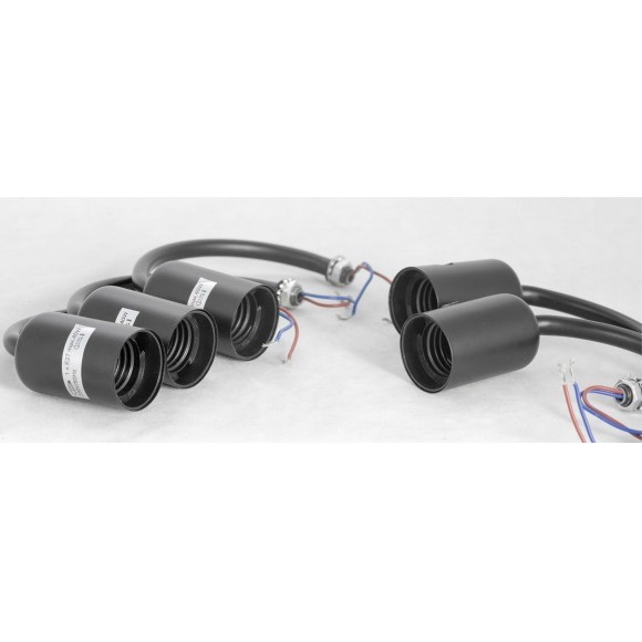 Подвесной светильник Lussole GRLSP-8216 LATTICE IP21 под лампы 5xE27 50W