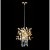 Светильник подвесной Crystal Lux ROMEO SP2 GOLD D250 2831/202