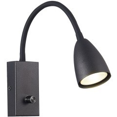 SL1014.401.01 Светильник настенный ST-Luce Черный/Черный GU10 1*3W Настенные светильники SL1014.401.01 Светильник настенный ST-Luce Черный/Черный GU10 1*3W Настенные светильники