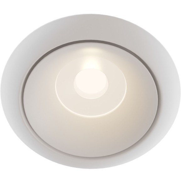 Встраиваемый светильник Maytoni DL030-2-01W Yin под лампу 1xGU10 50W