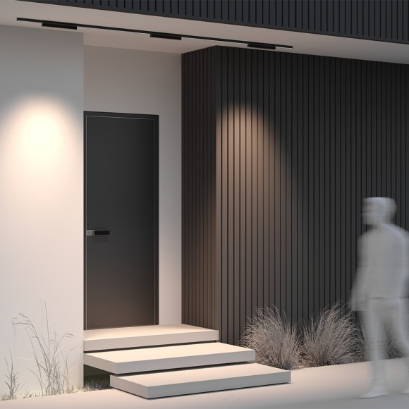 Уличный трековый светильник Maytoni Points Exility IP 3000К 18Вт 36° O-TR02-2-S-18WB3K Уличный трековый светильник Maytoni Points Exility IP 3000К 18Вт 36° O-TR02-2-S-18WB3K