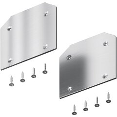 Комплект из 2 боковых заглушек для профиля Maytoni Gravity TRA010MPEC-21S Комплект из 2 боковых заглушек для профиля Maytoni Gravity TRA010MPEC-21S