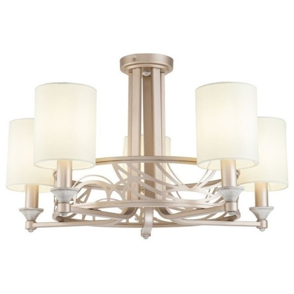Люстра потолочная Maytoni H004CL-05BG Vittoria под лампы 5xE14 40W