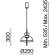 Подвесной светильник Maytoni MOD185PL-L6B3K5