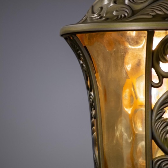 1495-1P, уличный светильник, D280xH1400, 1xE27x60W, IP44, excluded