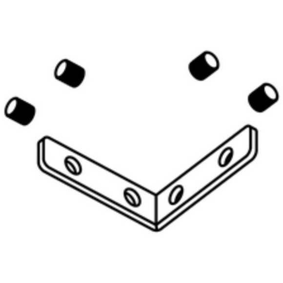 1014-CU-001, коннектор (соединитель) угловой 1014-CU-001, коннектор (соединитель) угловой