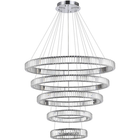 SL1622.113.05 Люстра подвесная ST-Luce Хром/Прозрачный LED 1*285W 4000K TIVOLI SL1622.113.05 Люстра подвесная ST-Luce Хром/Прозрачный LED 1*285W 4000K TIVOLI