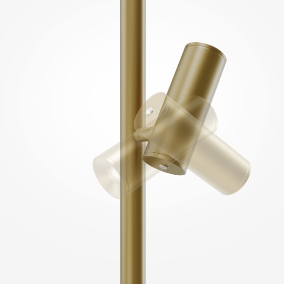 Светодиодный латунный диммируемый напольный светильник (торшер) LED 14Вт RA80 800лм 3000К Maytoni MOD395FL-L28BS3K Светодиодный латунный диммируемый напольный светильник (торшер) LED 14Вт RA80 800лм 3000К Maytoni MOD395FL-L28BS3K