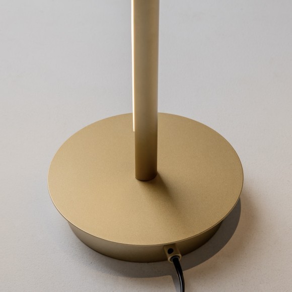 Светодиодный латунный диммируемый напольный светильник (торшер) LED 14Вт RA80 800лм 3000К Maytoni MOD395FL-L28BS3K Светодиодный латунный диммируемый напольный светильник (торшер) LED 14Вт RA80 800лм 3000К Maytoni MOD395FL-L28BS3K