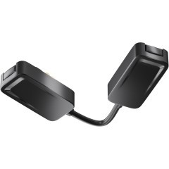 Коннектор питания угловой для встраиваемого в ГКЛ 12.5мм шинопровода Maytoni Radity TRA084CPC-B-12