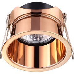 Встраиваемый светильник IP20 GU10 50W Novotech BUTT 370450 Встраиваемый светильник IP20 GU10 50W Novotech BUTT 370450