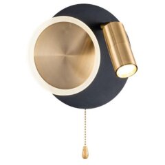 Настенный светильники Arte Lamp SYRMA A2213AP-2BK Настенный светильники Arte Lamp SYRMA A2213AP-2BK