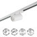 DK6501-WH Трековый светильник IP 20, 10 Вт, GU10, LED, белый, пластик