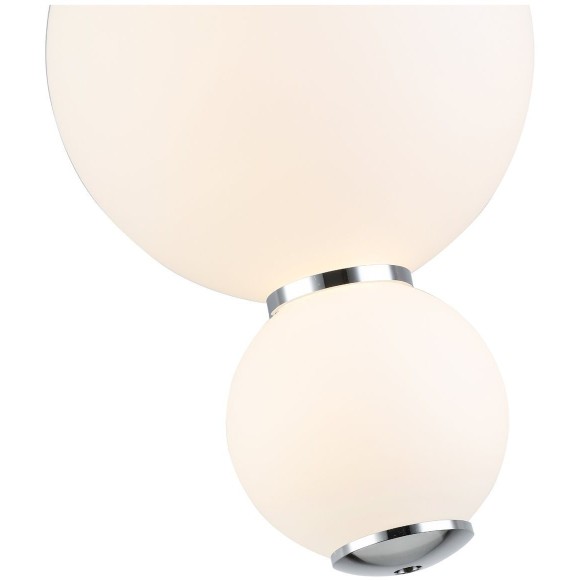 SL1583.113.01 Светильник подвесной ST-Luce Хром/Белый LED 1*12W 3000K NEPAZZO