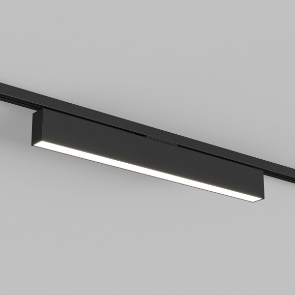 Однофазный двужильный светодиодный трековый светильник Denkirs DK6640-BK SOLID Hals 4000К 1560Лм CRI90+ 120° 20Вт